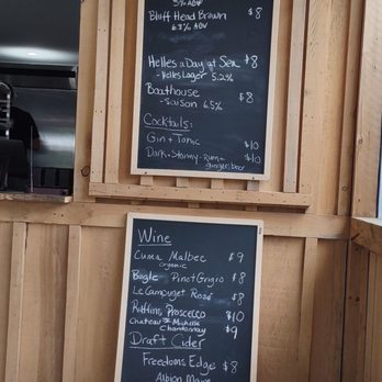 Strong's - Drink menu August 2022 - Breweries Near Me - Sedgwick, Maine Strong's - Drink menu August 2022 - Breweries Near Me - Sedgwick, Maine