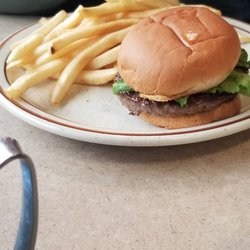 Millstone Family Restaurant - Burger and frozen fries