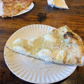 New Park Pizza - White Slice - Pizza Near Me - Howard Beach, New York