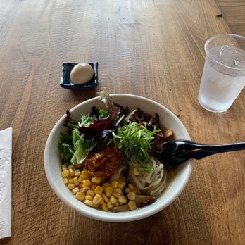 Umami Ramen - Veggie ramen with egg on the side without request! - Ramen Near Me - Folsom, California Umami Ramen - Veggie ramen with egg on the side without request! - Ramen Near Me - Folsom, California