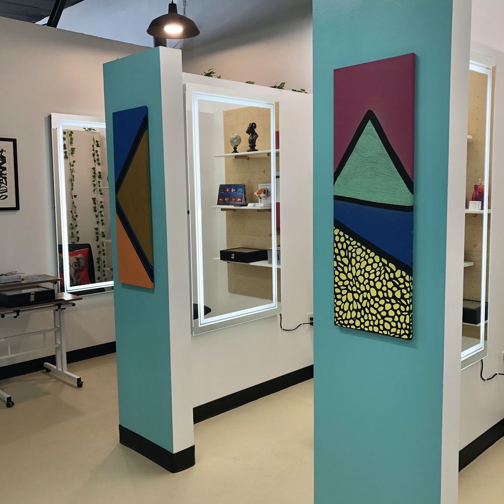 One Eyecare - Glasses try-on area - Optometrists Near Me - Costa Mesa, California One Eyecare - Glasses try-on area - Optometrists Near Me - Costa Mesa, California