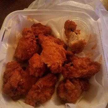 K & S Pizza - Gross breaded wings from the freezer section. Couldn't even bother trying them. What a joke. - Pizza Near Me - Charlestown, Rhode Island K & S Pizza - Gross breaded wings from the freezer section. Couldn't even bother trying them. What a joke. - Pizza Near Me - Charlestown, Rhode Island
