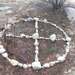 Heads Pond Trail - Random rock art