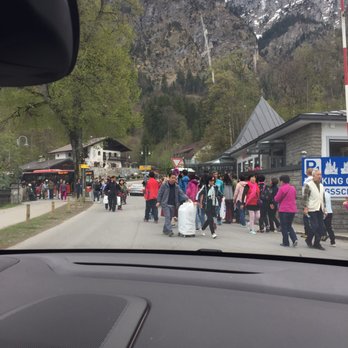Schloss Neuschwanstein - Go up this street to find the ticket office on the right - Landmarks & Historical Buildings Near Me - Schwangau, BY Schloss Neuschwanstein - Go up this street to find the ticket office on the right - Landmarks & Historical Buildings Near Me - Schwangau, BY