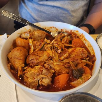 Ssyal - Spicy chicken stew - Korean Near Me - Chicago, Illinois Ssyal - Spicy chicken stew - Korean Near Me - Chicago, Illinois