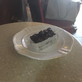 The Night Owl - Stiff refrigerator burned dessert. Small table. - Coffee & Tea Near Me - Fullerton, California