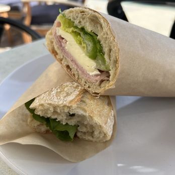 Délice Breton - Ham and Ham & Brie Sandwich - French Near Me - San Juan Capistrano, California