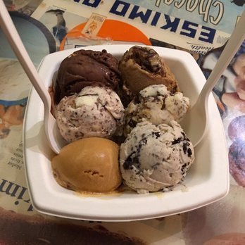 Ample Hills Creamery - 6 scoops of icecream!!! It was a lot! Lol shared between two people and couldn't finish it - Ice Cream & Frozen Yogurt Near Me - Brooklyn, New York Ample Hills Creamery - 6 scoops of icecream!!! It was a lot! Lol shared between two people and couldn't finish it - Ice Cream & Frozen Yogurt Near Me - Brooklyn, New York