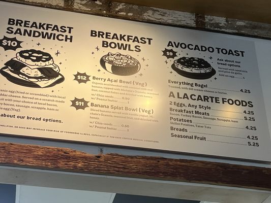 Menu photo 1 Rise Up Coffee Roasters Rehoboth Beach, DE