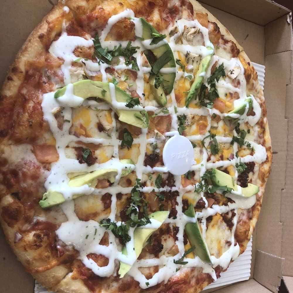 Pizza On Tap - South of the border 1/2 chicken, 1/2 chorizo yummy - Pizza Near Me - Vista, California Pizza On Tap - South of the border 1/2 chicken, 1/2 chorizo yummy - Pizza Near Me - Vista, California