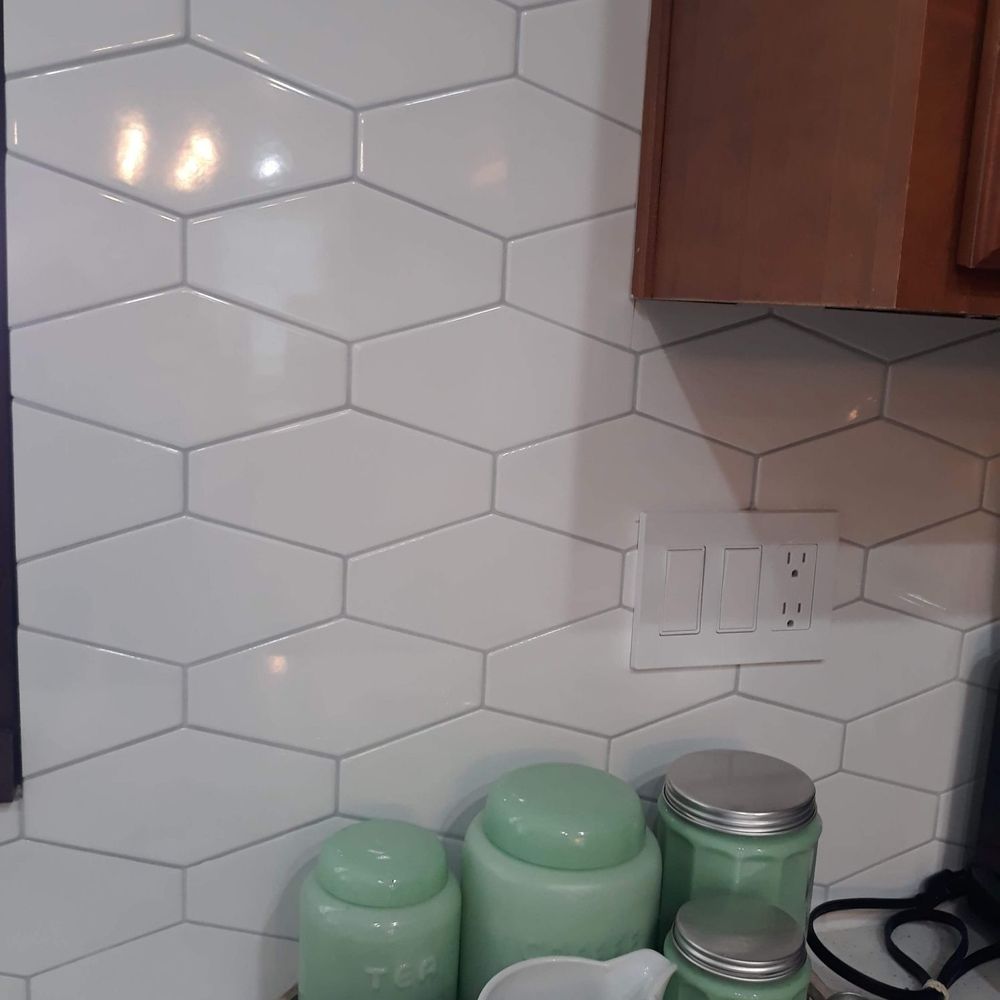 Arizona Tile - 4x8 Long Hexagon Paloma Cotton Glossy - Building Supplies Near Me - Ontario, California Arizona Tile - 4x8 Long Hexagon Paloma Cotton Glossy - Building Supplies Near Me - Ontario, California