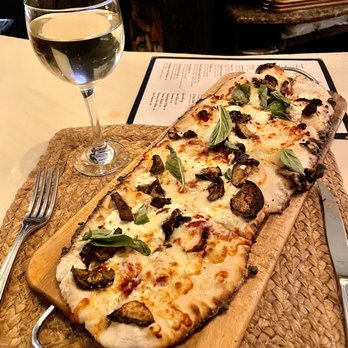 La Bohème - Eggplant and goat cheese flatbread - Pizza Near Me - Hoboken, New Jersey