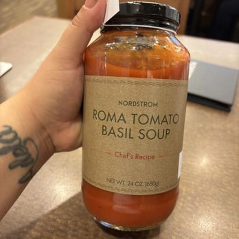 Marketplace Cafe at Nordstrom - Tomato soup to go - New American Near Me - San Mateo, California
