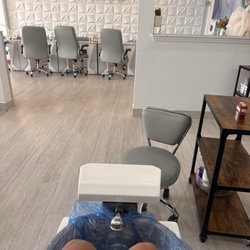 My view from the pedicure chair