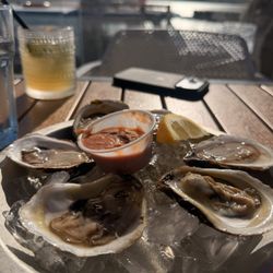On The Dock Eatery - PEI oysters
