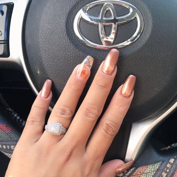 Encore Nails & Spa - Full coffin acrylic set by Luann! - Nail Salons Near Me - Ventura, California Encore Nails & Spa - Full coffin acrylic set by Luann! - Nail Salons Near Me - Ventura, California
