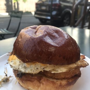 One Shot Coffee - The Ultimate Breakfast Sandwich - Coffee & Tea Near Me - Philadelphia, Pennsylvania
