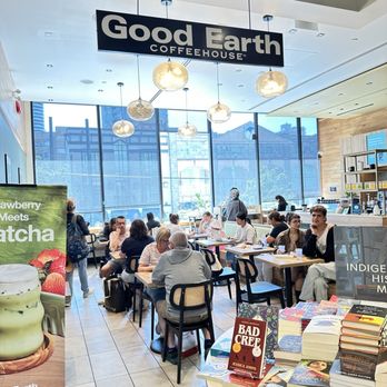 Good Earth Coffeehouse - located on the second floor of indigo on robson - Coffee & Tea Near Me - Vancouver, British Columbia Good Earth Coffeehouse - located on the second floor of indigo on robson - Coffee & Tea Near Me - Vancouver, British Columbia