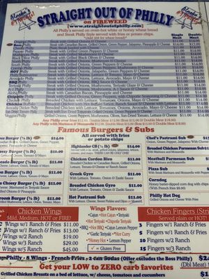 Menu photo 4 Straight Out of Philly Anchorage, AK Menu photo 4 Straight Out of Philly Anchorage, AK