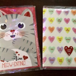 Dollar Tree - Sealed Valentine Cards - $1 each