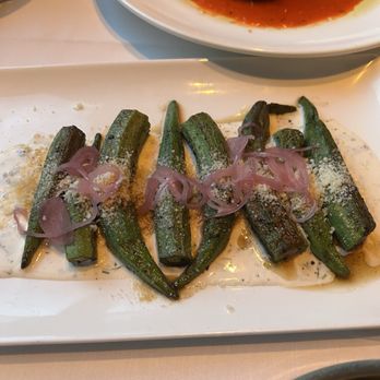 South City Kitchen - Charred okra - Southern Near Me - Atlanta, Georgia