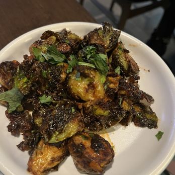 Culinary Dropout - Gochujang Brussels Sprouts - New American Near Me - Charlotte, North Carolina