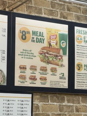 Menu photo 3 Subway Honolulu, HI Menu photo 3 Subway Honolulu, HI