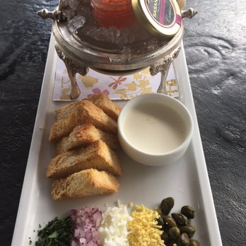 A'Bouzy - Platter for Caviar - Champagne Bars Near Me - Houston, Texas