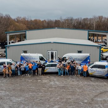 Woodall Roofing & Exteriors - Team Photo at Thanksgiving meal. - Roofing Near Me - Murray, Kentucky Woodall Roofing & Exteriors - Team Photo at Thanksgiving meal. - Roofing Near Me - Murray, Kentucky