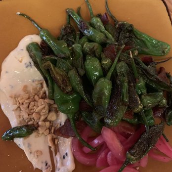 Bourbon & Baker - Shishito peppers - Cocktail Bars Near Me - Manhattan, Kansas