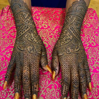 Henna Hopes - Henna right after she finished - Henna Artists Near Me Henna Hopes - Henna right after she finished - Henna Artists Near Me