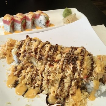 Asiana Sushi - Poison Spider Roll in the front, Casanova roll in the back. - Asian Fusion Near Me - Louisville, Kentucky Asiana Sushi - Poison Spider Roll in the front, Casanova roll in the back. - Asian Fusion Near Me - Louisville, Kentucky