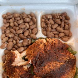 Bourbon Street Grill & Cafe - Blackened salmon