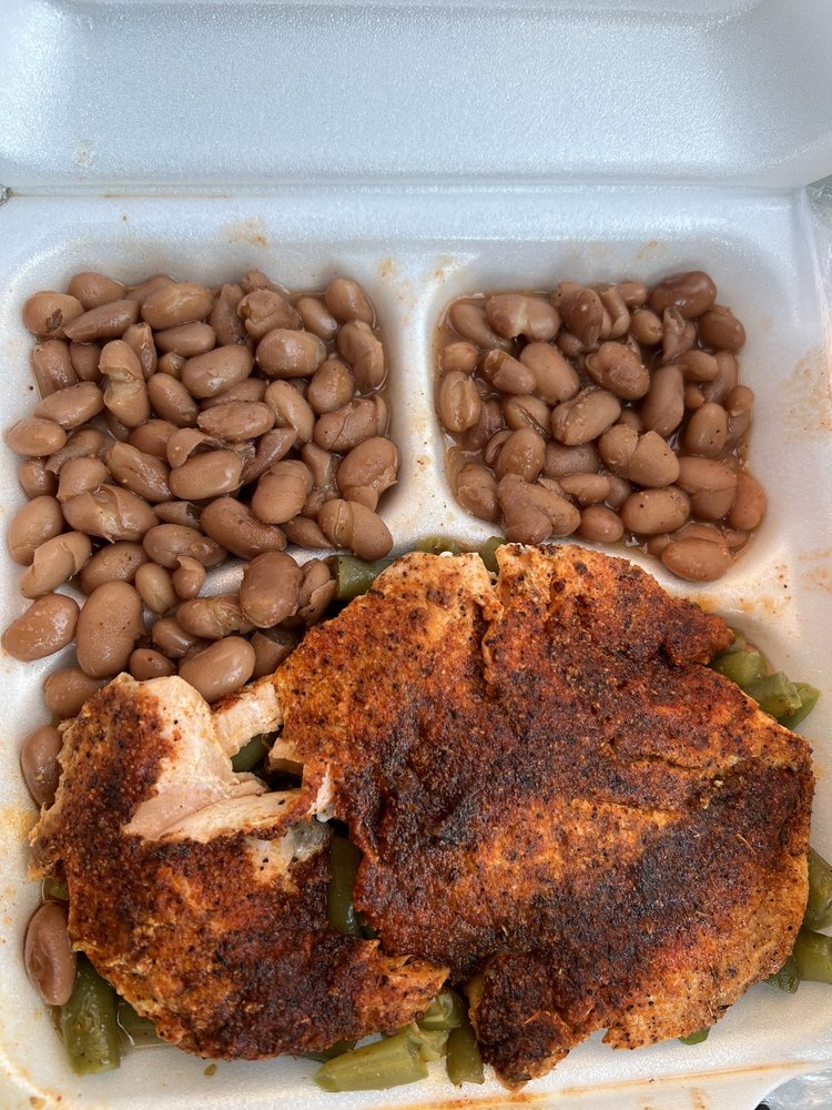 Food from Bourbon Street Grill & Cafe