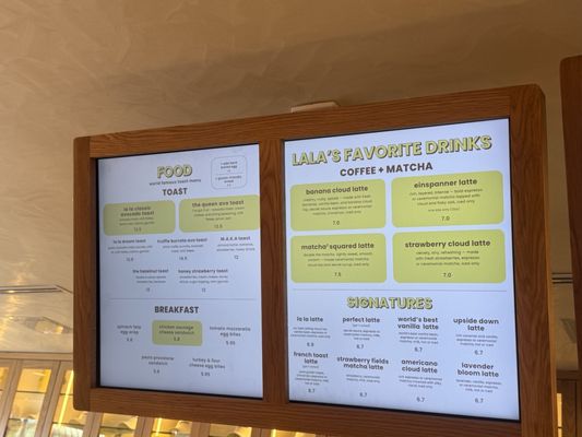 Menu photo 2 La La Land Newport Beach, CA
