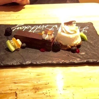 TOCA - Birthday dessert  (No other photos were taken as food was too good) - Italian Near Me - Toronto, Ontario