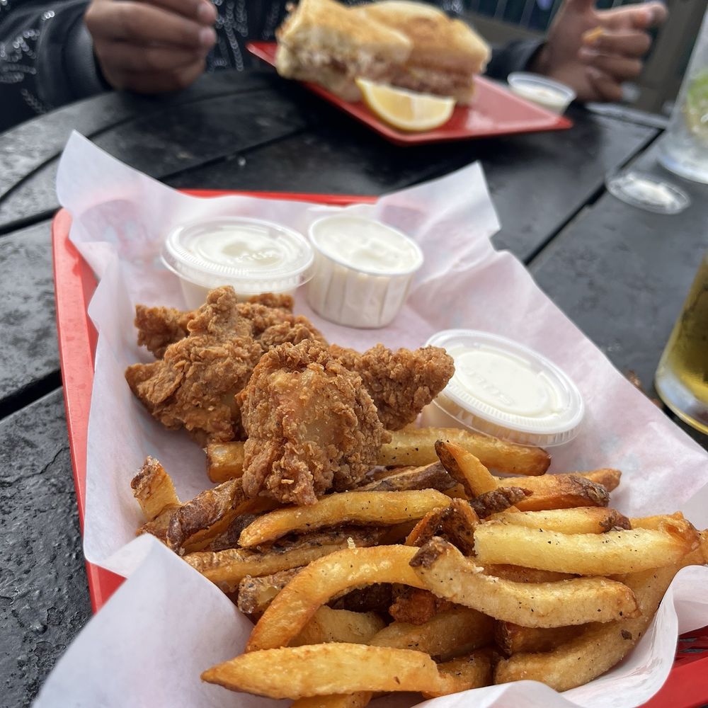 The Lighthouse Grill - kids menu chicken basket - American Near Me - Trinidad, California The Lighthouse Grill - kids menu chicken basket - American Near Me - Trinidad, California