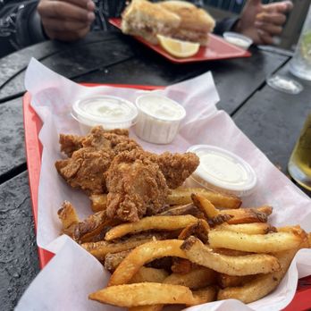 The Lighthouse Grill - kids menu chicken basket - American Near Me - Trinidad, California