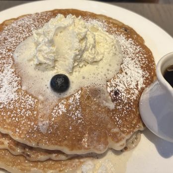 Harper's - Blueberry Pancakes-stuffed with blueberries - Breakfast & Brunch Near Me - Atlantic City, New Jersey