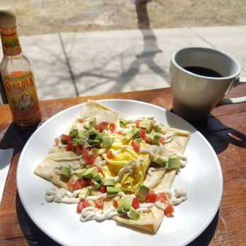 Beerline Cafe - Mexican crepe w/ avocado - Vegetarian Near Me - Milwaukee, Wisconsin