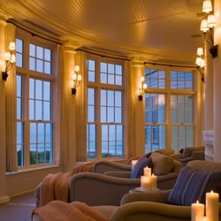 Ocean & Harvest Spa - The relaxation area where you rest and over look the ocean after your relaxing therapeutic massage
