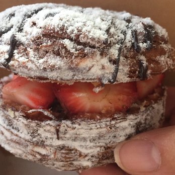 Friendly Donuts - Strawberry Nutella dossant for $3.50? - Donuts Near Me - Orange, California Friendly Donuts - Strawberry Nutella dossant for $3.50? - Donuts Near Me - Orange, California