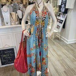 Hawaiian halter dress
