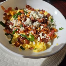 Egg scramble bowl