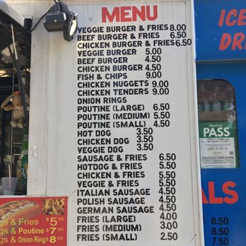 Steve's Catering - Menu! - Food Stands Near Me - Toronto, Ontario