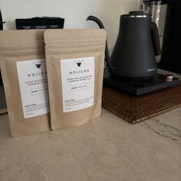 My supply of Hojicha tea from Little Ox! My supply of Hojicha tea from Little Ox!