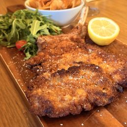 Perfectly made and tender Veal Chops