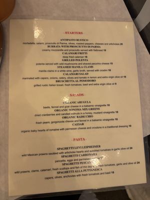 Menu photo 6 Riviera Ristorante Santa Rosa, CA Menu photo 6 Riviera Ristorante Santa Rosa, CA