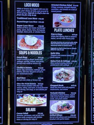 Menu photo 7 Chubby's Diner Kailua-Kona, HI