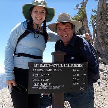 Mount Baden-Powell Trail - Baden-Powell provides a place for some quality daddy+daughter time. - Hiking Near Me